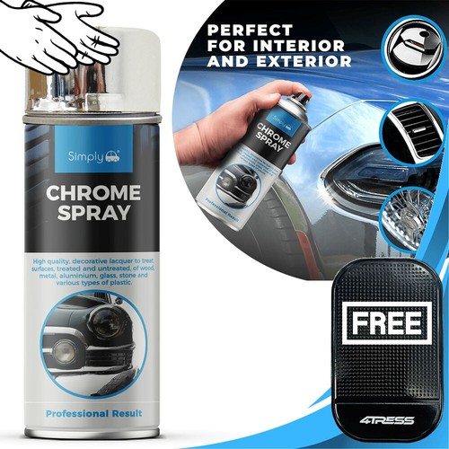 Car spray paint chrome - car, effect