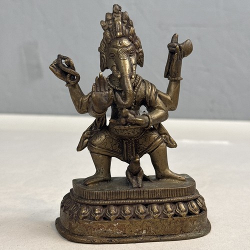 Vintage brass statue - of, lord