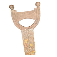 Antique Kenrick & Son Cast Iron Boot Scraper c1838 Classic Design Foundry Stamp