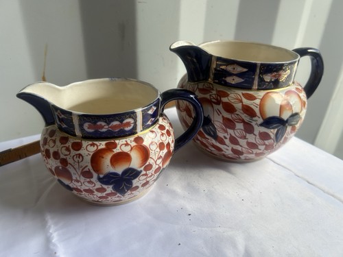 Jugs imari graduated pair - jugs,