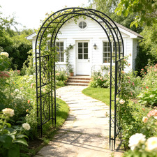Tall garden arbor versatile - garden,