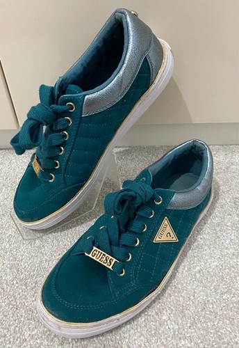 Guess teal trainers - trainers, size
