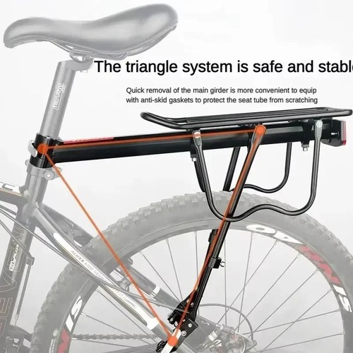 Mtb bicycle rear cargo rack - mtb,