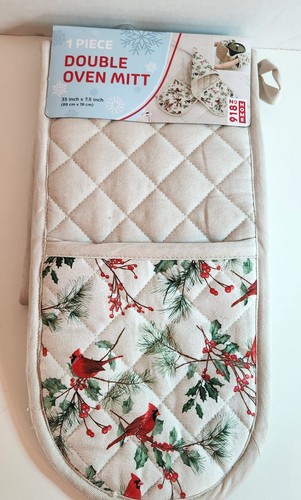 Winter cardinal cream quilted - winter,