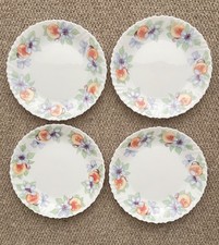 Set Of 4 Arcopal Dinner Plates
