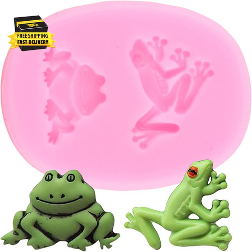 Frog silicone fondant molds - fondant,