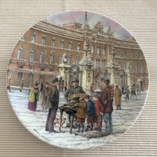 Davenport Pottery, The Hot Chestnut Seller Limited Ed Plate, Brian Eden no E319