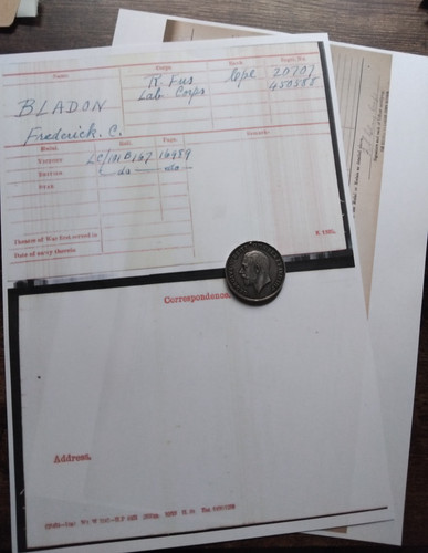 Ww1 silver british war medal - ww1,
