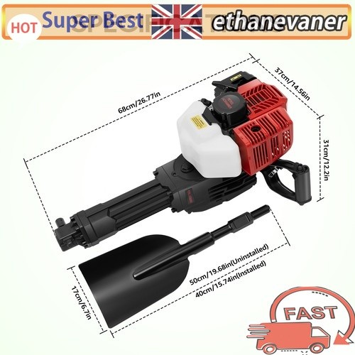 52cc stroke digging machine - 2-stroke,
