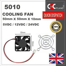 5010 FAN 5cm 50mm X 50mm X 10mm MINI SQUARE BRUSHLESS COOLING FAN 5V 12V 24V DC