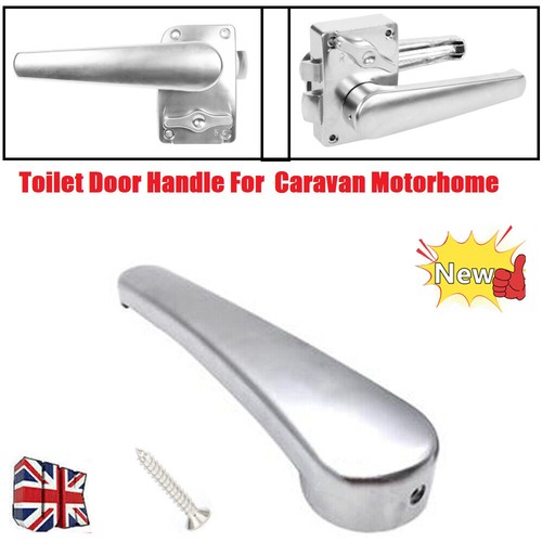 Silver toilet door handle for - toilet,