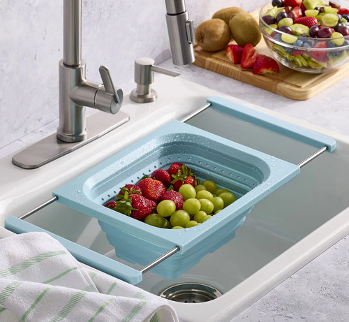 Collapsible colander space - colander,