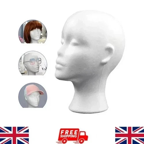 Polystyrene foam head dummy - foam,