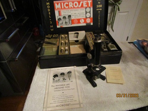 Vintage microset model - microset, 3mw