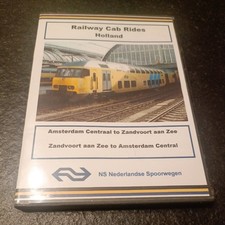 DVD - Railway Cab rides Amsterdam to Zandvoort aan Zee - Dutch trains in Holland