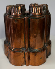 Antique Copper Jelly Mould by Benham Froud