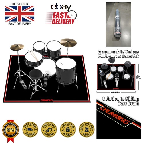 4x6ft non slip drum - rug,