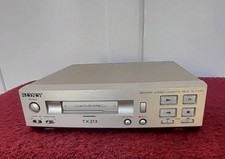 Sony Stereo Cassette Tape Deck Model TC-TX313 Hifi Separate with AU BUS cable