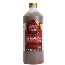 Heera Kebab House Chilli Sauce 1L – Bold & Fiery Flavor for Kebabs, BBQ