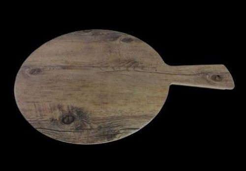 Driftwood round serving board - round,