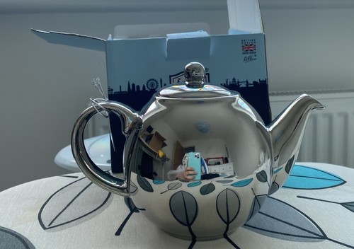 London pottery globe teapot - london,