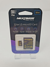 Nextbase Dash Cam Micro SD Memory Card 32GB U3 Speed Camera New Sealed + Adaptor
