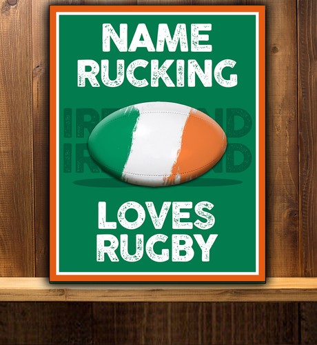Personalised ireland rugby - ireland,