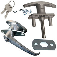 HENDERSON T-Handle Garage Door INTERNAL & EXTERNAL Lock Set Repair Kit Spares