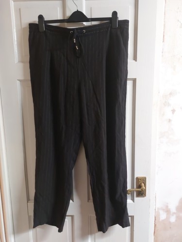 Primark black elastic back - back, tie