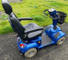 Mobility Scooter Blue Titan 6–8mph: Excellent Condition/Battery - Barely Used