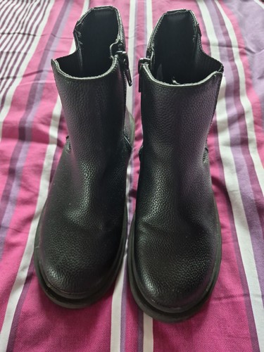 Black size girls ankle boots - size, 1