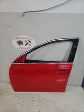 SKODA OCTAVIA FRONT LEFT PASSANGER DOOR RED LF3K 2017