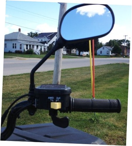 Rearview mirrors fits - mirrors, atv