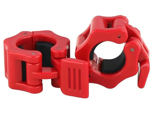 Red spinlock collars - 2x,