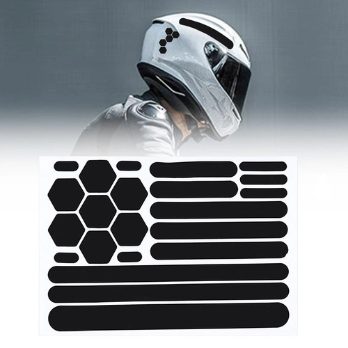 Motorcycle helmet reflective - helmet,