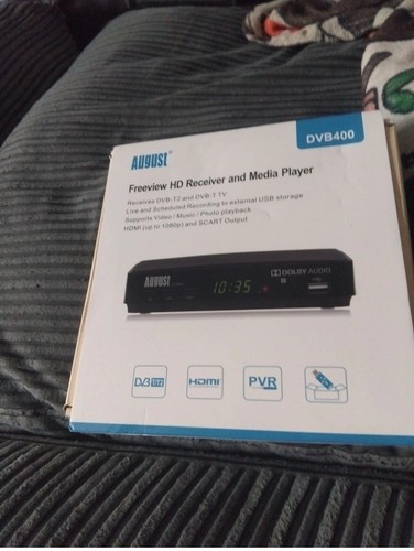 August dvb400 freeview - august, hd