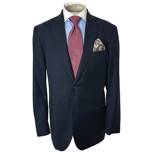 Lewin suit jacket 44r - suit, navy