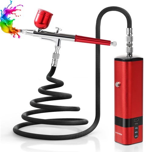 Airbrush kit with - airbrush, compressor