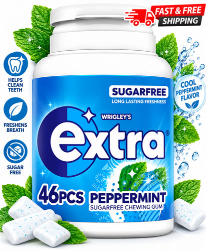 Wrigley extra chewing - extra, gum