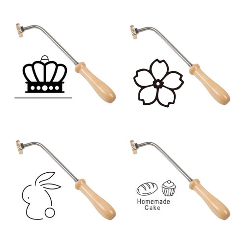 Branding iron for cake - for,