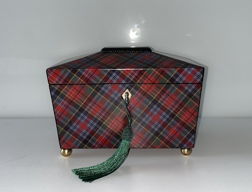 Fine antique tartan ware - fine,