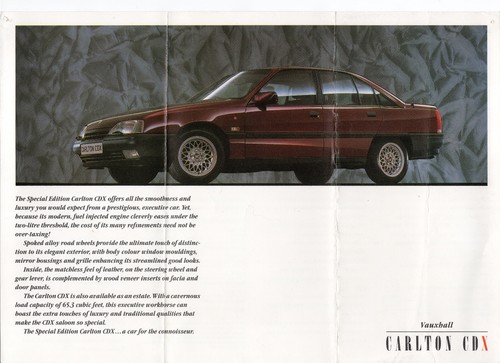 Vauxhall carlton cdx saloon - carlton,