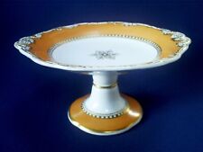 C19TH SUPERB ANTIQUE VICTORIAN WEDGWOOD PEARLWARE PEDESTAL CAKESTAND/COMPORT