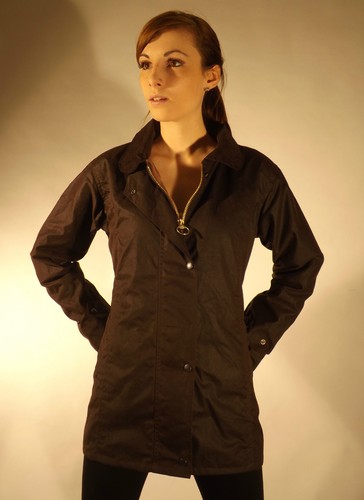 New jacket brown fitted ladies - brown,