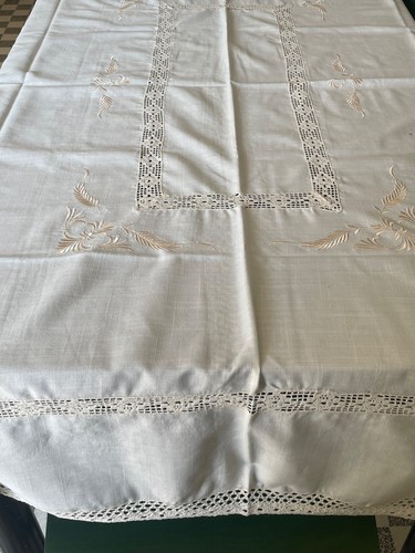 Lovely white embroidered - white,