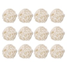 20 Pcs Wicker Rattan Balls