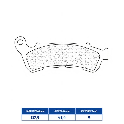Brake pads 3082msc sintered - brake,