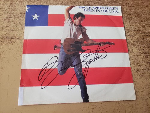 Autographed 1980s bruce - autographed, vg++