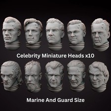 Celebrity Space Solider Heads
