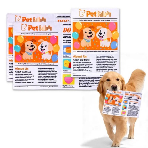 Indestructible newspaper dog - indestructible,